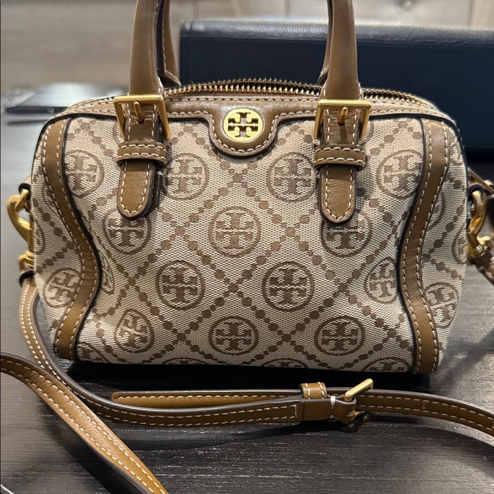 Tory Burch Mini Bag in Brown and Tan